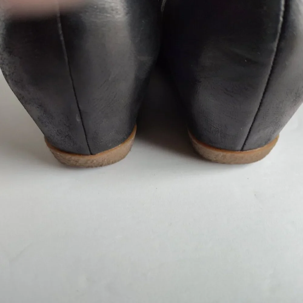 Dansko Black Mary Jane Wedge Shoe